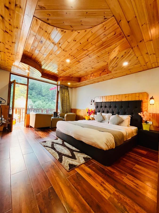 Hotel Himalayan River- Riverside Hotel Manāli Dış mekan fotoğraf